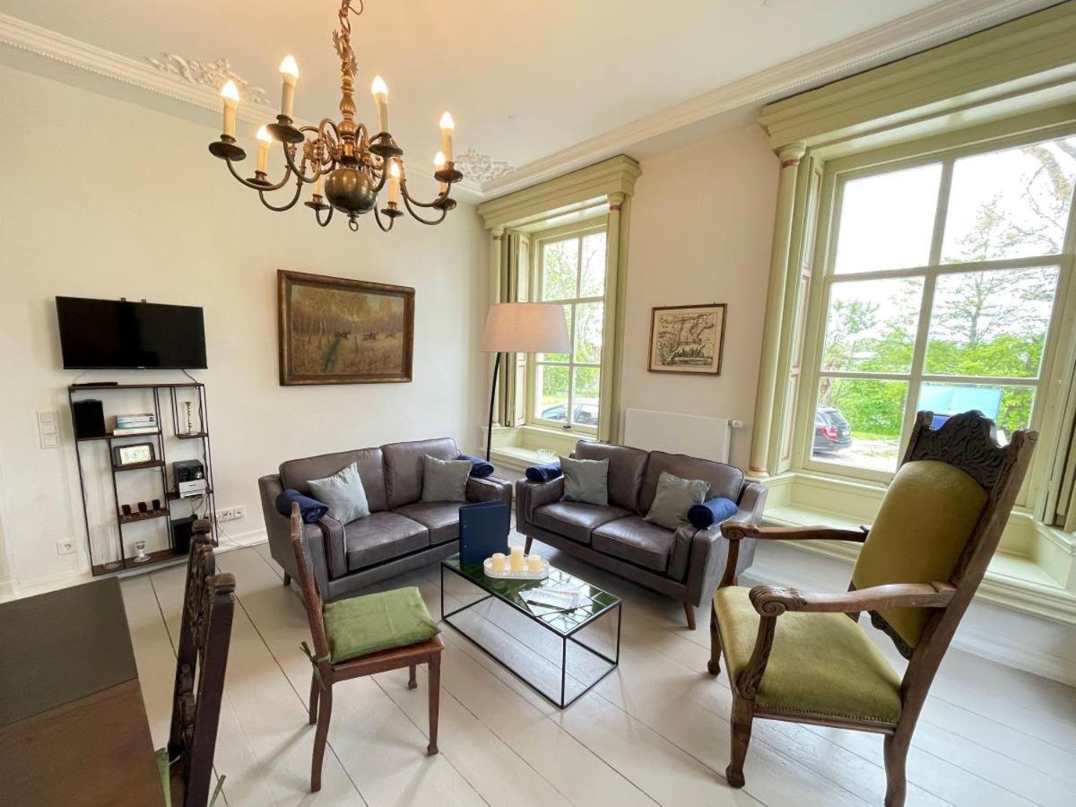 Mooi Stuv , Maisonettenwohnung , Gulfhof , Kachelofen Norden Extérieur photo