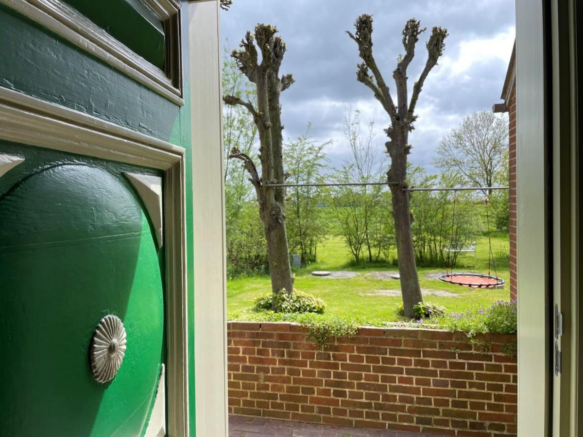 Mooi Stuv , Maisonettenwohnung , Gulfhof , Kachelofen Norden Extérieur photo